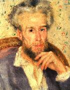 Pierre Renoir Portrait of Victor Chocquet Norge oil painting reproduction